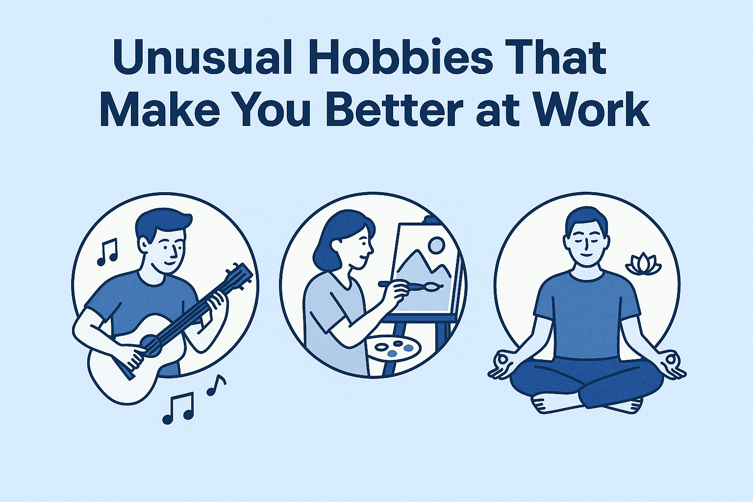 Unusual hobbies that make you better at work