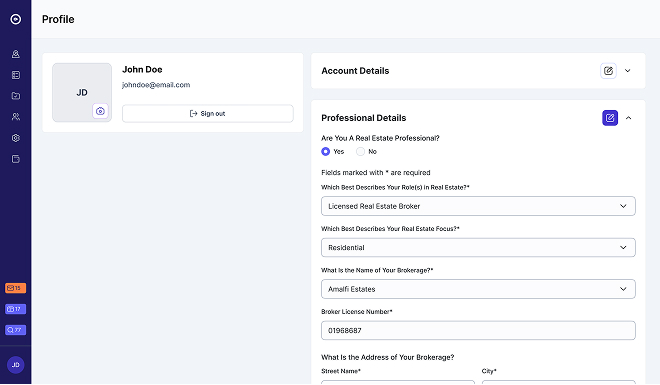 Professional Details